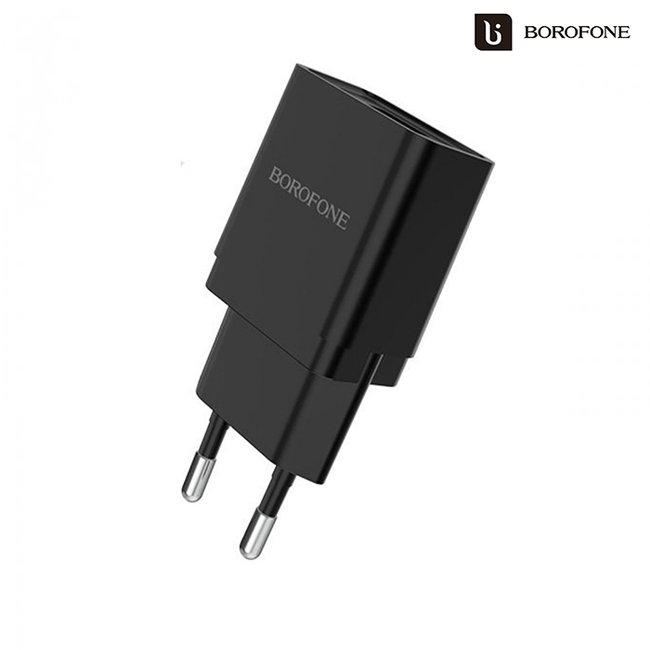 МЗП / USB блок живлення Borofone BA19A, Чорний