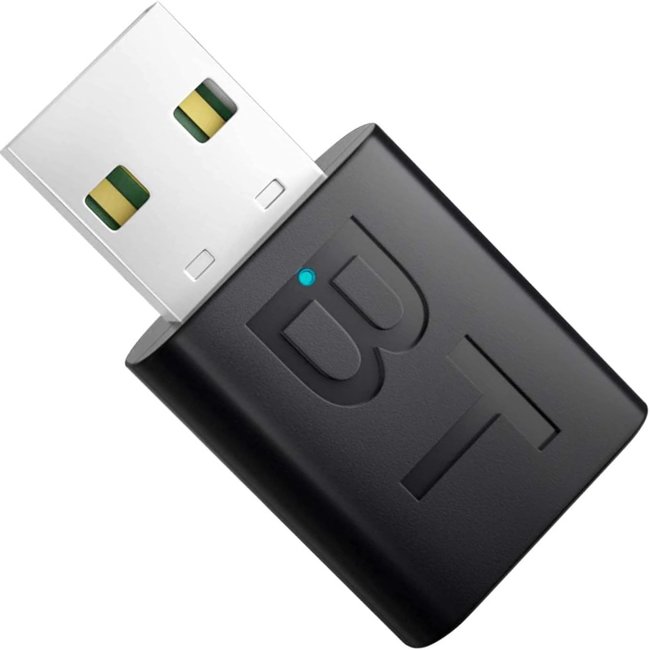 Bluetooth 5.0 Приймач/передавач 2в1, бездротовий аудіо адаптер OEM UBA02, miniJack 3.5мм + USB